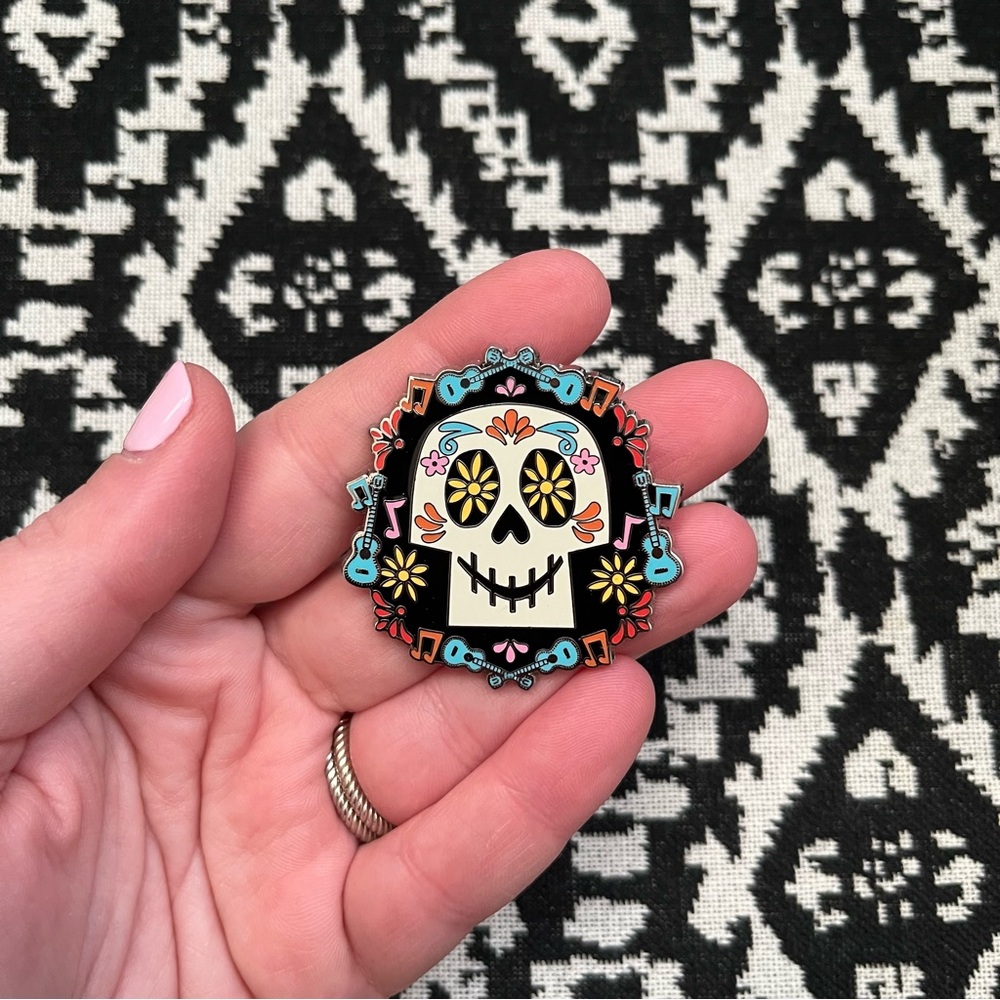 Disney Parks Coco Sugar Skull Pin